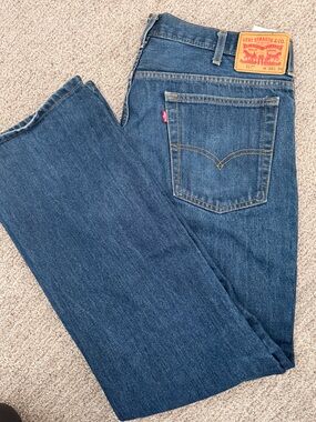 Levi's Blue Straight-Leg Men's Jeans
